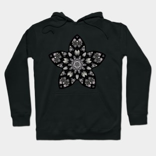 Planet X Geometric Space Flower Mandala Aesthetics Hoodie